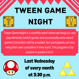 Tween Game Night